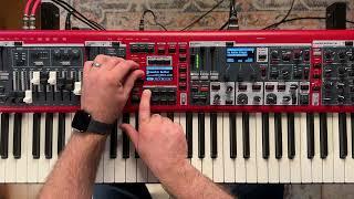 Nord Stage 4 - Saving Custom Sounds to Programs and Live Mode Presets