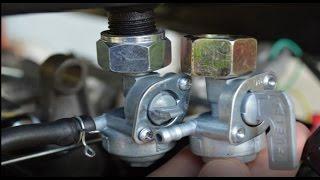 Fuel Petcock Tap Valve replacement on Gas Generator