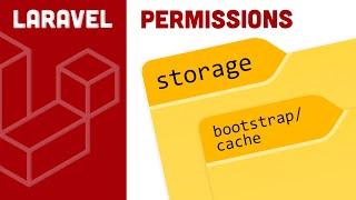 Laravel permissions for storage and bootstrap/cache (Apache or Nginx)