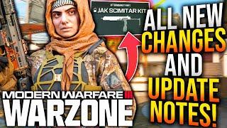 WARZONE: Full NEW GAMEPLAY UPDATE PATCH NOTES & Changes Revealed! (MW3 Update)