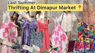 Shopping ️& Thrifting At Dimapur Market Nagaland || Second Hand Clothes Shopping At Dimapur Market