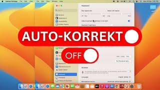 Autocorrect off MacBook | Mac Settings You Need to Turn Off Right Now