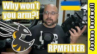 БЕТАФЛАЙТ НЕ АРМИТЬ ДРОН | RPMFILTER [arming status flags]