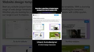 Uizard Autodesigner: AI UI Design Generator