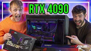 MILAN KNOL zijn nieuwe Powered by ASUS GAME PC bouwen!  RTX 4090 & Core i9