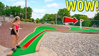 I Can't Believe Elisha Made This Hole In One! - This Course Is Amazing!