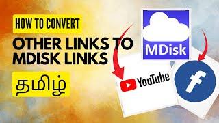 How to convert Youtube link to Mdisk Link in Tamil | Telegram series | HD TALKIES-தமிழ்