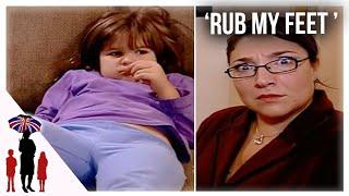 Kid Fakes Foot Pain to Get Massage | Supernanny #Shorts