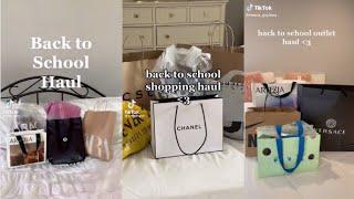 Back To School Shopping Haul TikTok Compilations