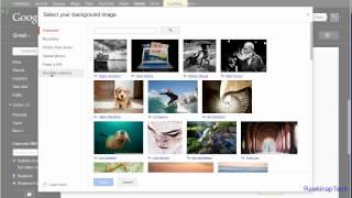 How To Set Custom Background Image In Gmail