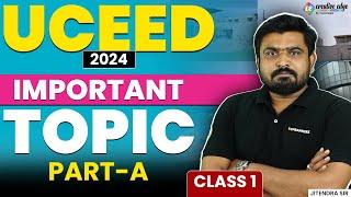 Important Topic of UCEED 2024 (Part - A) | UCEED 2024 Key Topics | UCEED Exam Preparation 2024
