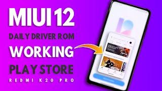 MIUI 12 Xiaomi.eu ROM on Redmi K20 PRO - The MOST Stable MIUI 12 ROM 
