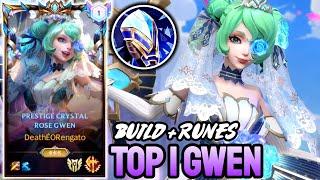 WILD RIFT GWEN - TOP 1 GWEN GAMEPLAY - CHALLENGER RANKED