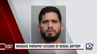 Client accuses Miami-Dade massage therapist of sexual battery