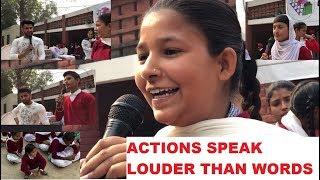 actions speak louder than words-ANMOLKWATRA