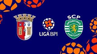 Liga BPI | Resumo | SC Braga 1 - 1 Sporting CP | Jornada 10