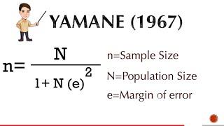 HOW TO COMPUTE SAMPLE SIZE    COCHRAN & YAMANE