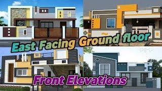 Latest 20+ East Facing Elevation || Ground Floor Front Hose Elevation Designs || Lakshmi Vastu Plan