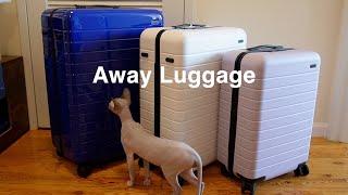 Away Luggage - Large unboxing, Medium and Carry-on Review