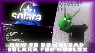 [Roblox Showcase] How to use Solara in 2024! [Scripts/Exploits Tutorial]