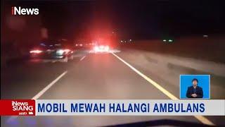 VIRAL! Rekaman Video  Mobil Mercy Mewah Halangi Ambulans Pembawa Ibu Hamil #iNewsSiang 18/03