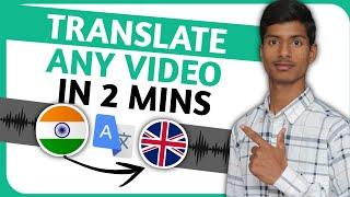 How to Translate Video into ANY Language with Al | Own Voice | FREE
