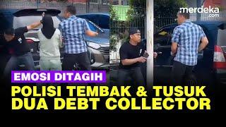 Polisi Tembak dan Tusuk Debt Collector, Emosi Ditagih Cicilan Mobil