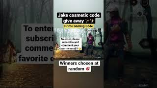 Dead by Daylight cosmetic code give away | Prime Gaming Codes #dbd #dbdshorts #dbdcodes