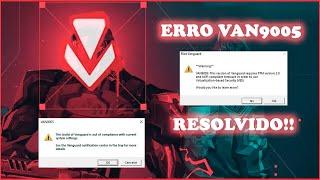 VANGUARD VALORANT -  COMO RESOLVER ERRO VAN9005 TPM 2.0 E UEFI