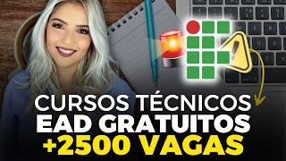 Free Online Technical Courses: More than 2500 vacancies at IFSULDEMINAS | Mari Rel