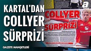 Beşiktaş'ta Toby Collyer Sürprizi! / A Spor / Sabah Sporu / 06.03.2025