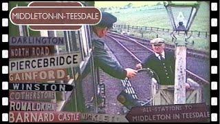 Darlington to MIDDLETON-IN-TEESDALE train ride 1963