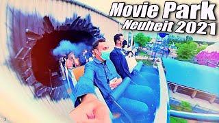 Wir testen die neue Achterbahn: Studio-Tour im Movie Park Germany 2021! | Vlog #248