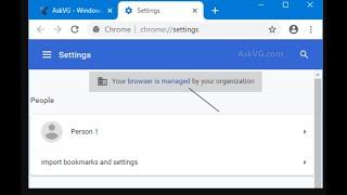 Remove Chrome And Edge extensions managed by organization