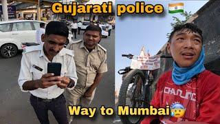 police waloko Mumbai  jana ka rasta puchana para || Gujarat || Way to Mumbai || B Crazy Ep87