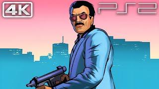 GTA VICE CITY STORIES All Cutscenes (Game Movie) 4K Ultra HD