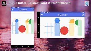 Flutter Tutorial - CustomPaint Widget with Animation