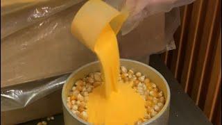 How movie theaters make popcorn Full video #howitsmade #cinema #theater #movies