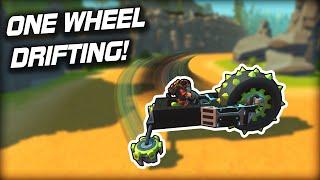 Who Can Build the Best One Wheel Drift Racer? (Scrap Mechanic Multiplayer Monday)