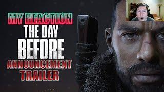 THE DAY BEFORE - ANNOUNCEMENT TRAILER REACTION!