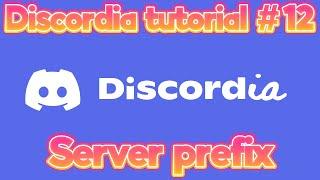Custom server bot prefix | Discordia Tutorial #12