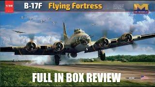 HK Models 1/32 B-17F Memphis Belle Kit Review.