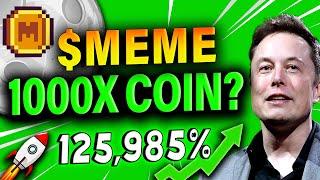 Memecoin (MEME) Is About To EXPLODE!! Can $MEME reach $1? Memecoin Review & Price Prediction