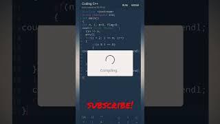 C++ programming tutorial video  #shorts #youtubeshorts #cpp  #codewriter  #c++