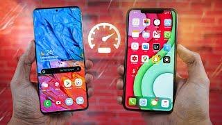 Samsung Galaxy S20 Plus vs iPhone 11 Pro Max - Speed Test!