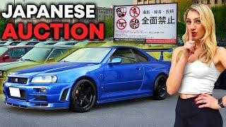 I SNUCK Into The BIGGEST Japanese Car Auction!