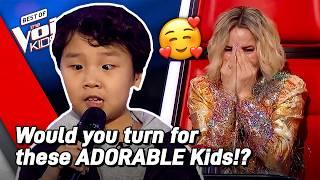 The ABSOLUTE CUTEST Blind Auditions on The Voice Kids 