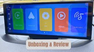 Unboxing & Review of Car Multimedia Player with Apple CarPlay | How to & Demo with Camera