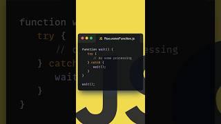 Beginner JS Tutorial Recursive Function in 30 Seconds #javascript #coding #shorts