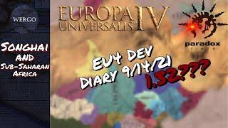 EU4 Dev Diary - Changes to Songhai and Mali (Again) - 9/14/21